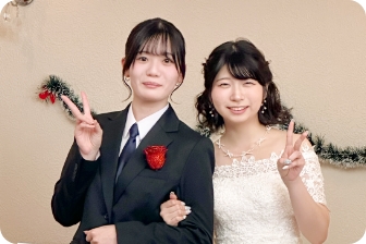 模擬挙式体験学生プロデュースの結婚式